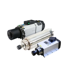 มอเตอร์แกนหมุน ATC 4.5kw ระบายความร้อนด้วยอากาศความเร็วสูงแกนหมุน CNC ISO30 สำหรับเราเตอร์ Cnc