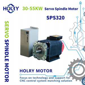 Tork Tinggi Berkualiti Tinggi 6000rpm 380V 30.0kw 37.0kw 45.0kw 55.0kw Servo Motor Spindle untuk Mesin CNC dengan Pemandu