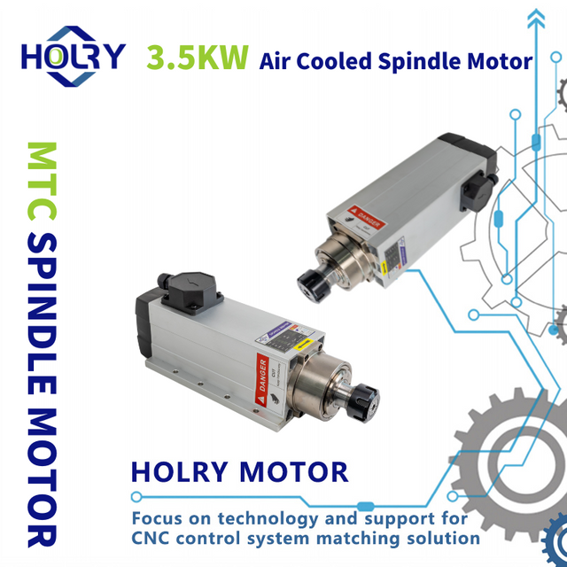 CNC 목재 작업 기계용 고효율 3.5KW 공기 냉각 스핀들 모터 ER25