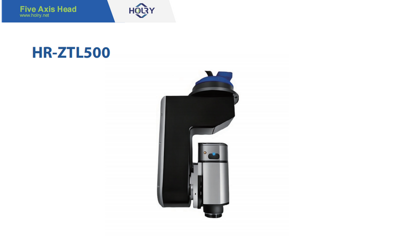 Testa a cinque assi HR-ZTL500 - Testa di fresatura a 5 assi CNC ad alta precisione di HOLRY